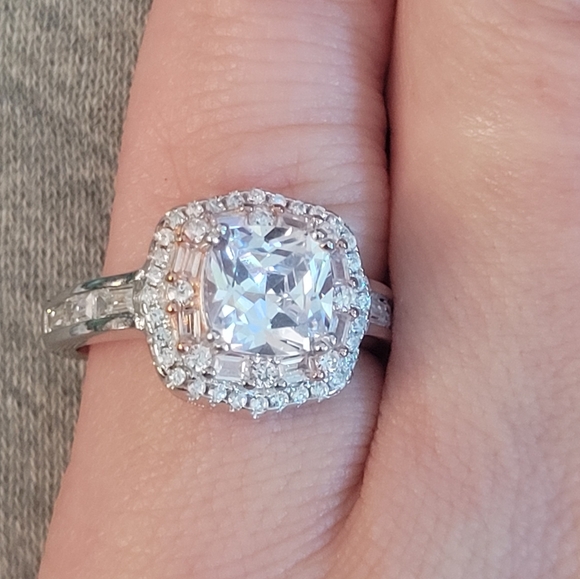 Silver ring size 6 - Picture 7 of 10